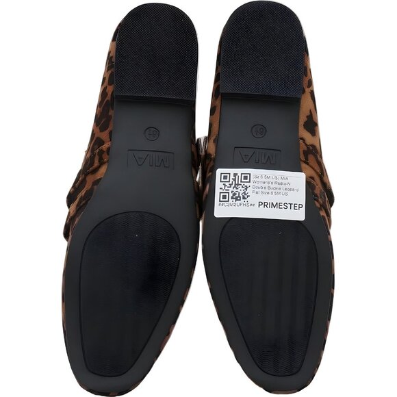 MIA Radia-N Leopard Mary Jane Flats Double Buckle Women’s US 6.5M - Picture 6 of 6